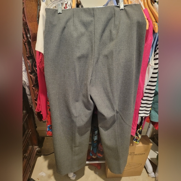 Talbots Gray Slacks - Picture 2 of 6